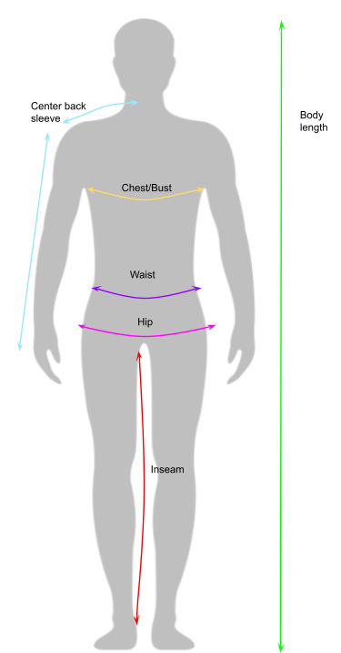 Size Charts - Arctica