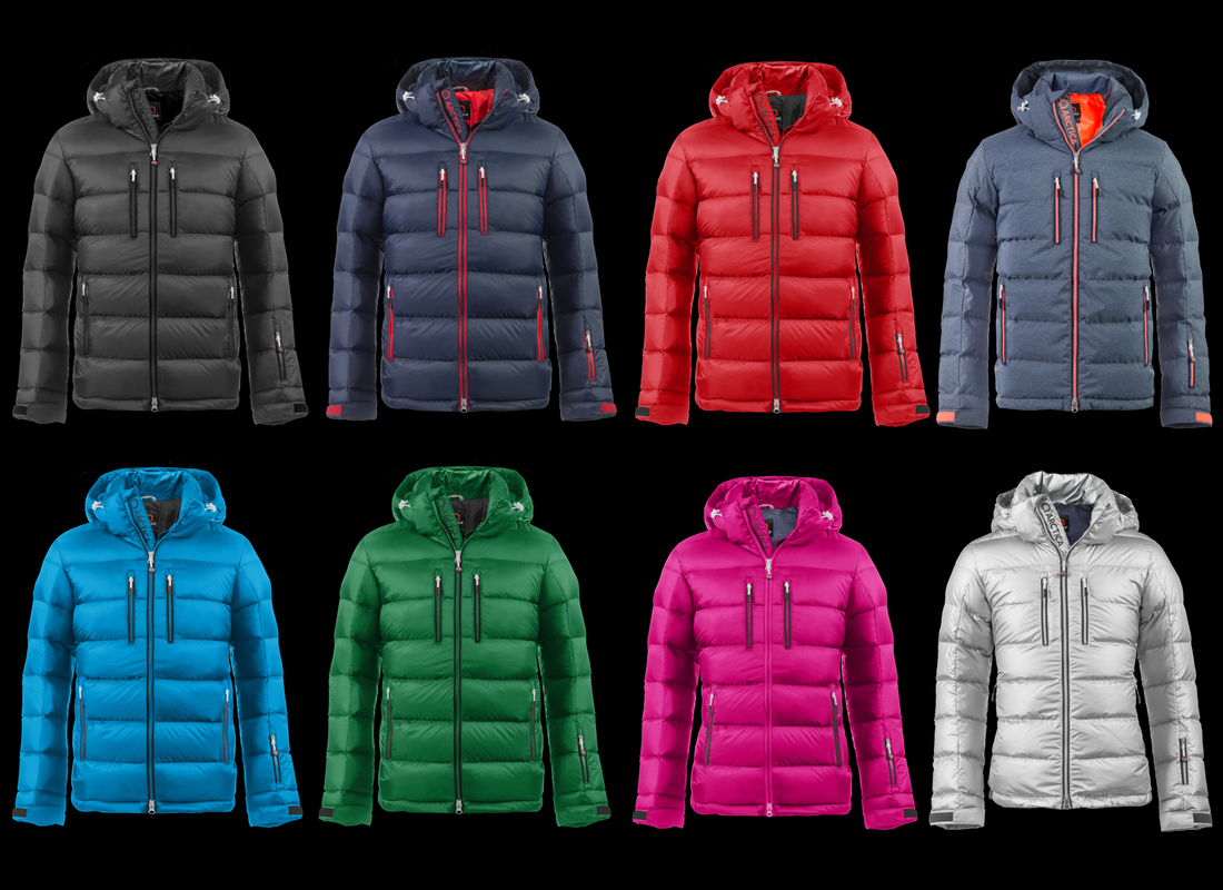The Arctica Classic Down Jacket in multiple colors