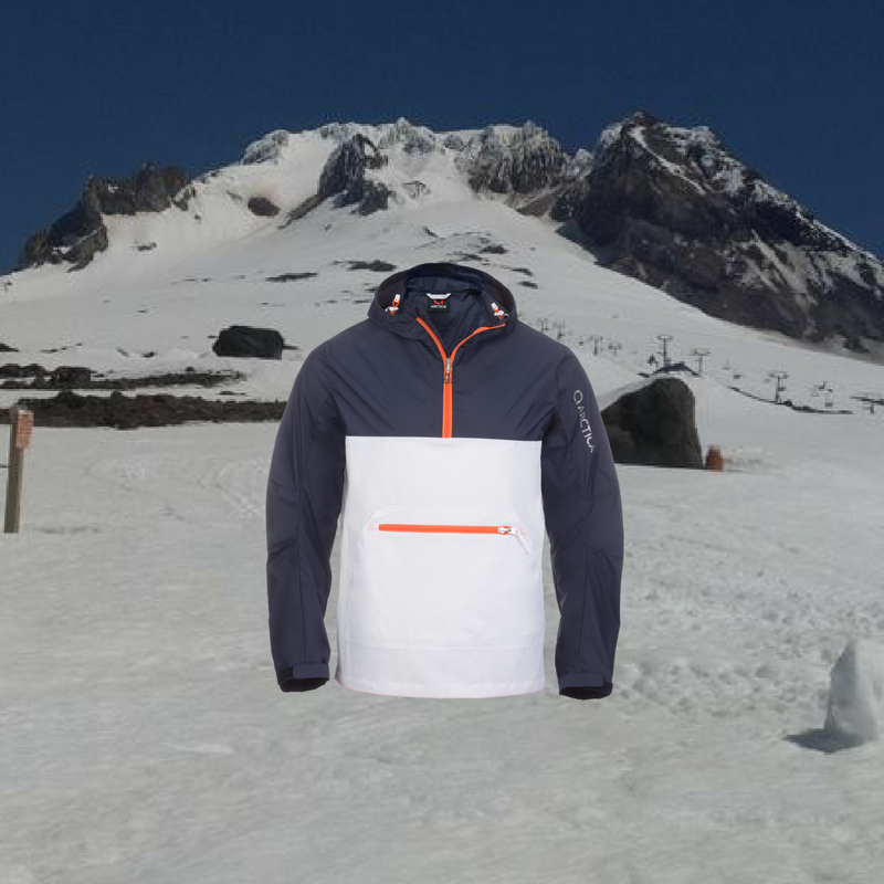 Arctica Packable Windbreaker is perfect for summer ski training at Mt Hood