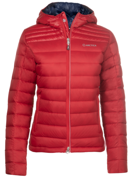 Women's Featherlyte Down PackHoodie on Arctica