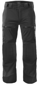 Adult All-Mountain Side Zip Pant - Black, Small on Arctica