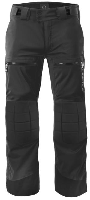 Adult All-Mountain Side Zip Pant - Black, Small on Arctica
