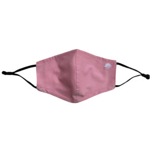 3-Layer Cotton Washable Mask Pink on Arctica 3