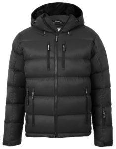 Men's Classic Down Packet 2.0 Ski Jacket Black Front