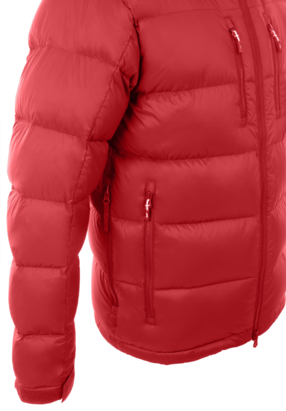 Classic Down Packet 2.0 Ski Jacket Red Pocket