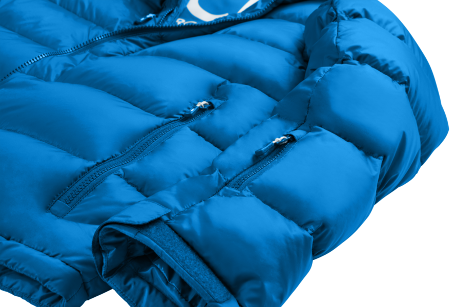 Classic Down Packet 2.0 Ski Jacket Royal Sleeve