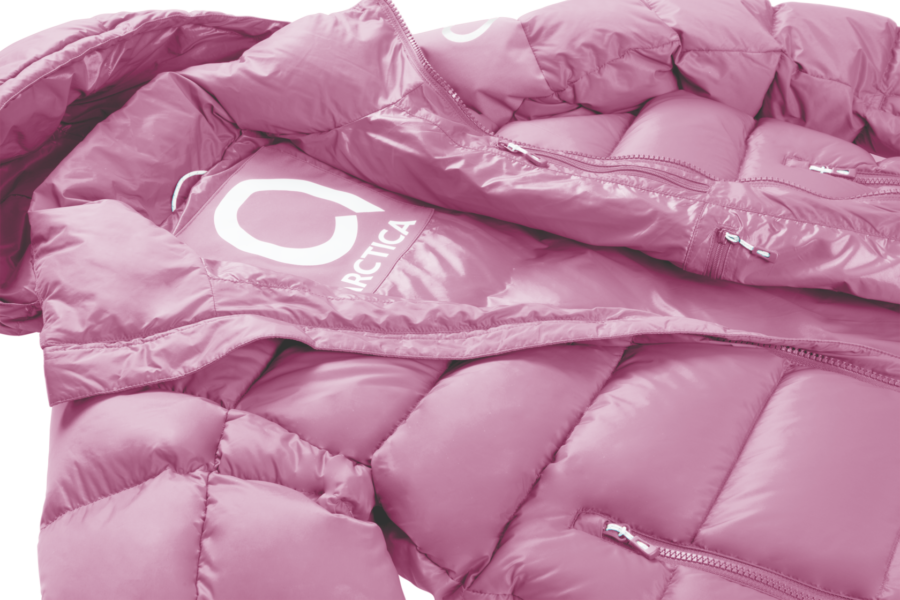 Classic Down Packet 2.0 Ski Jacket Rose Open