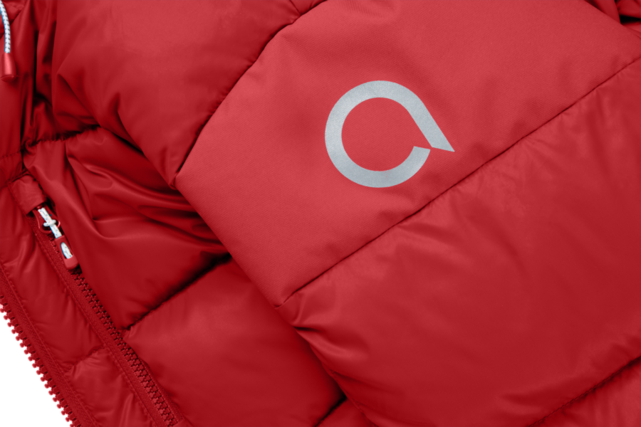 Classic Down Packet 2.0 Ski Jacket Red Logo