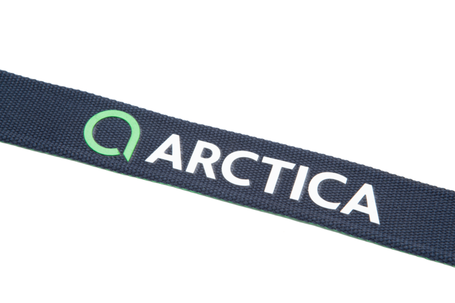 GW296 Arctica Reversible Belt Lime Logo