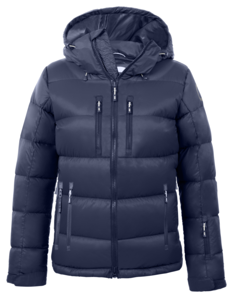 Womens Classic Down Packet 2.0 Ski Jacket Midnight Front