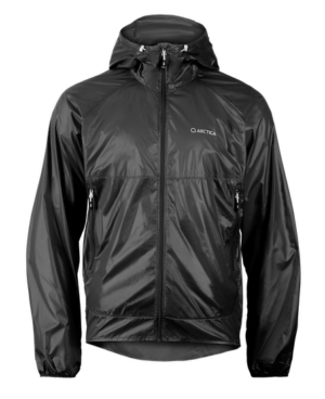 Adult Flyweight Packable Windbreaker Black Front
