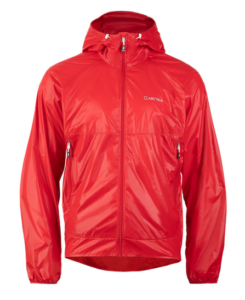 Adult Flyweight Packable Windbreaker Red Front