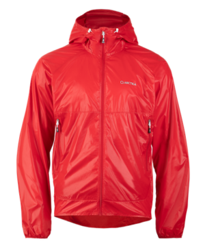 Adult Flyweight Packable Windbreaker Red Front