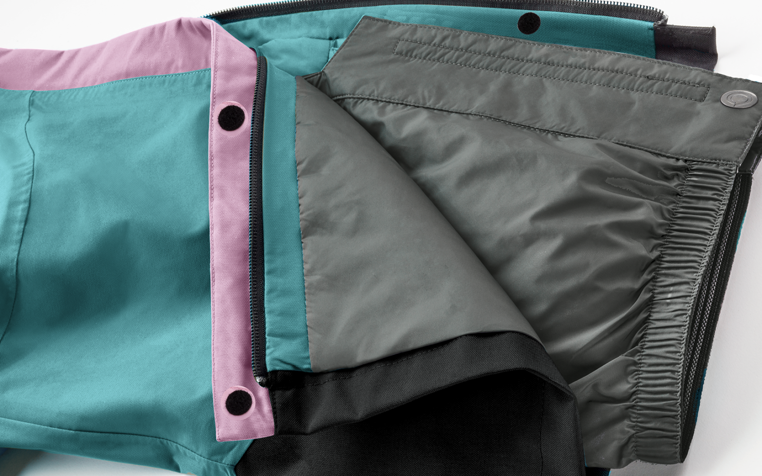 Techno Classic Side Zip Pant in Alabaster main image 1