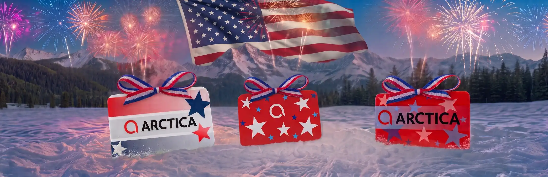 Arctica Gift Cards Sale - 4th of July