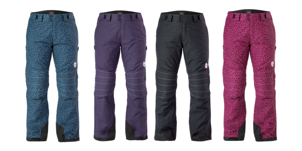 The newest Arctica side zip ski pants to the line, the Arctica Animal side zip pants offers 4 prints.
