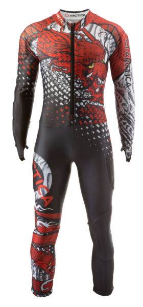 Tattoo Speed Suit Front product photo for the Arctica website.