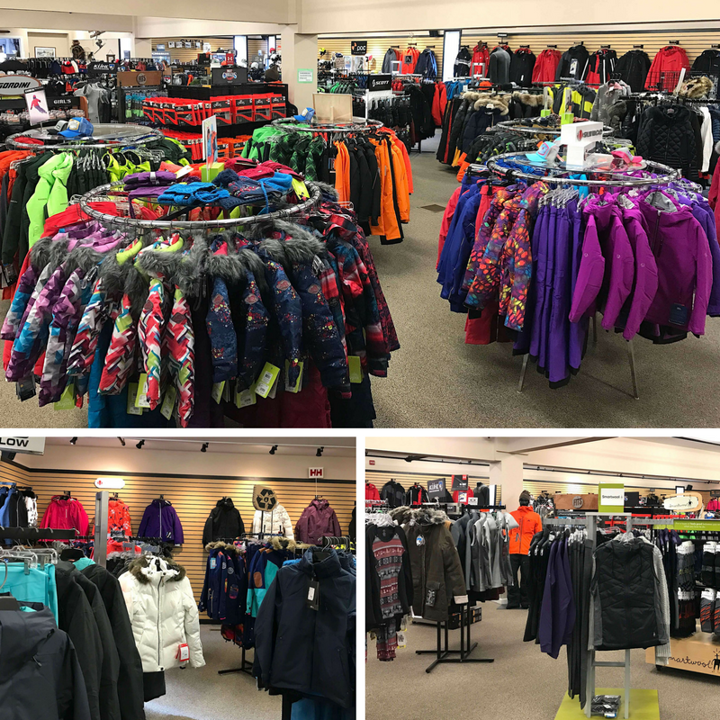 Clothing for men, women and kids at Rodgers Ski & Sport.